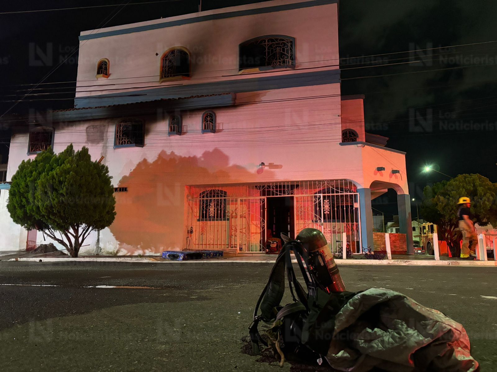 Se incendia centro de rehabilitación en Las Quintas, Culiacán