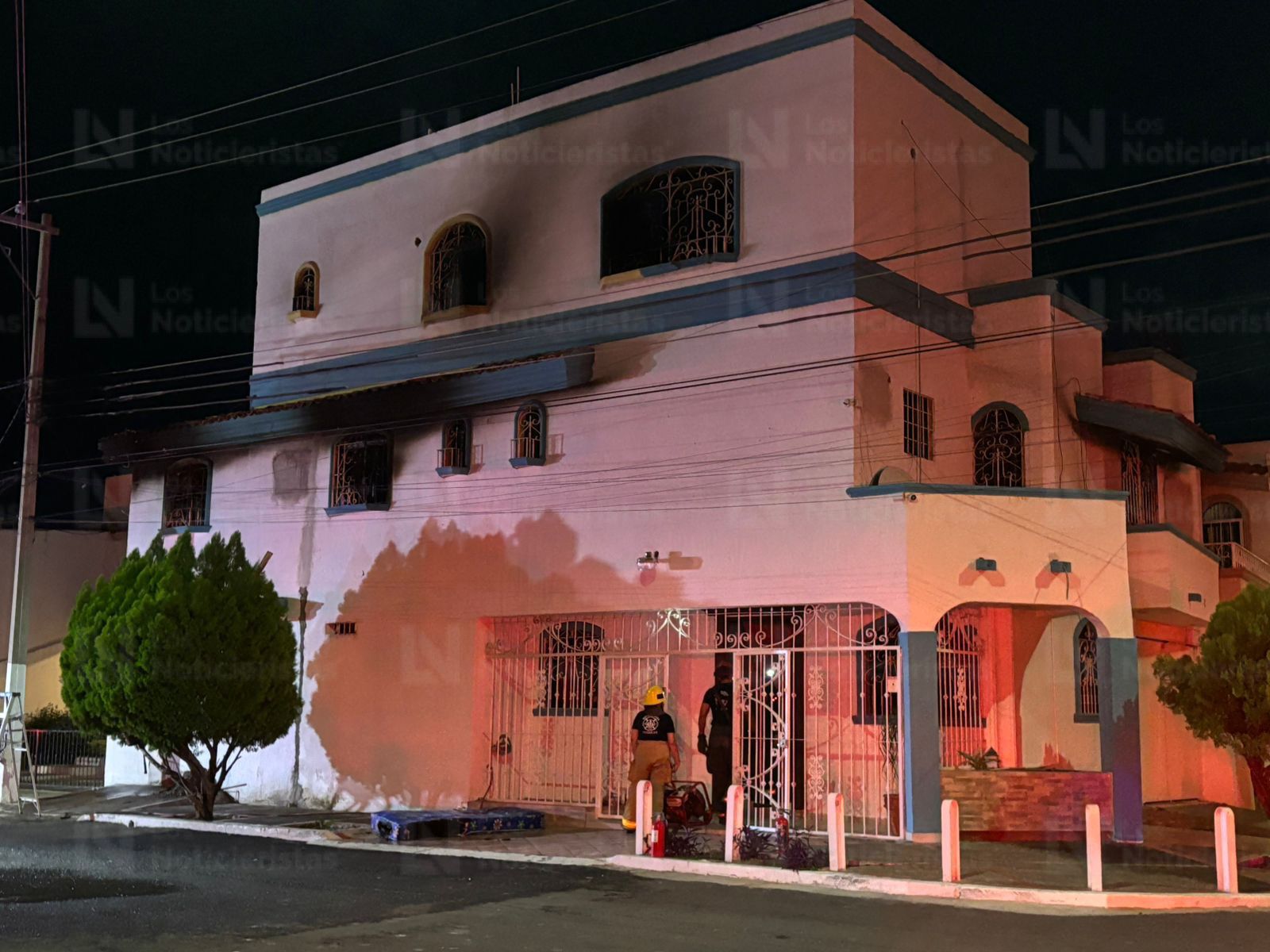 Se incendia centro de rehabilitación en Las Quintas, Culiacán