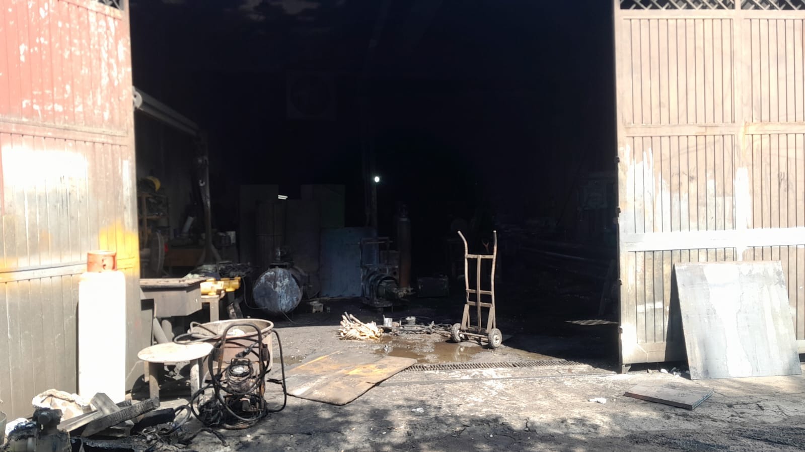 incendio en taller de mazatlan sinaloa