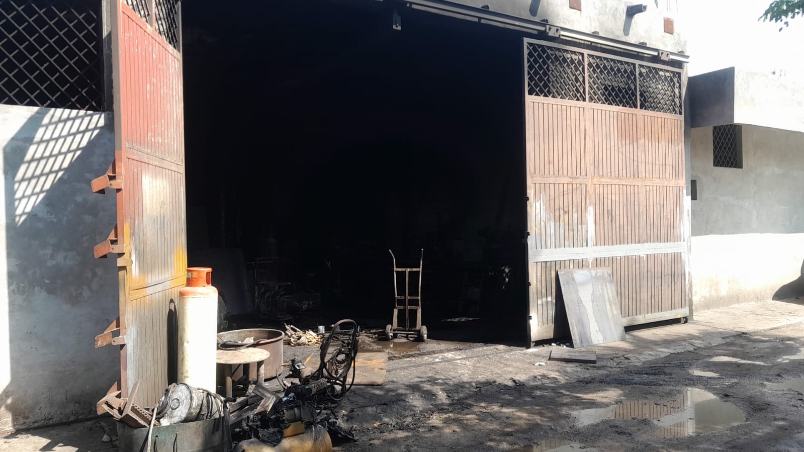 incendio en taller de mazatlan