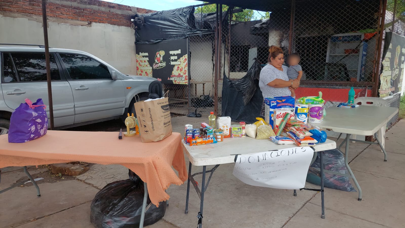 incendio en vivienda de alamos country en los mochis apoyo