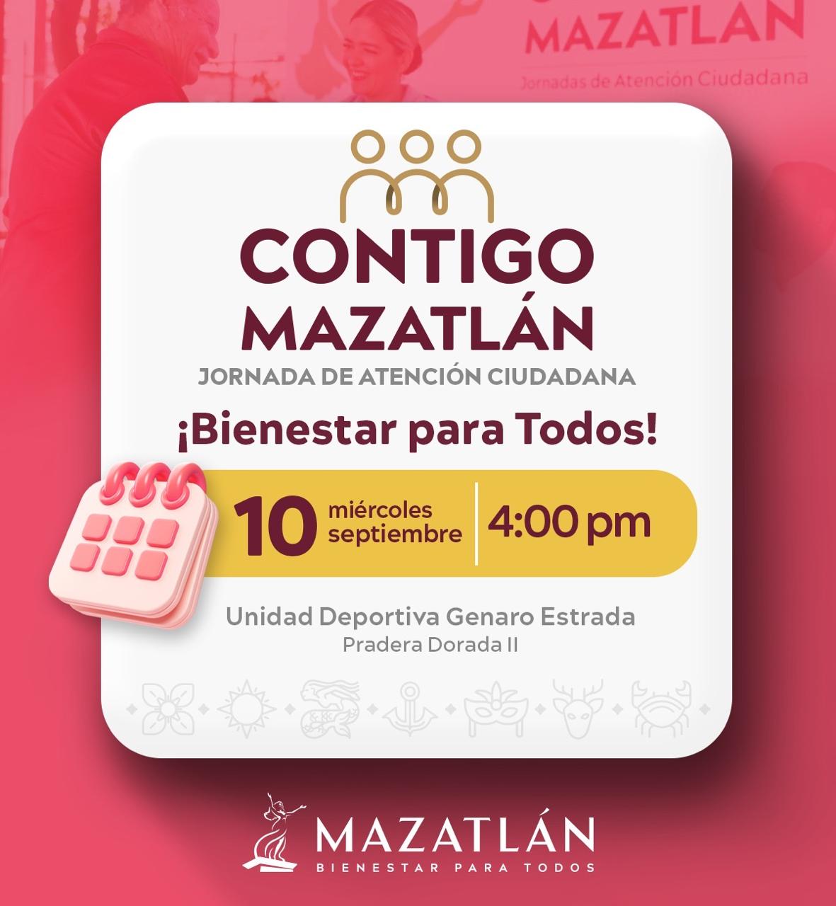 Invitación a Contigo Mazatlán