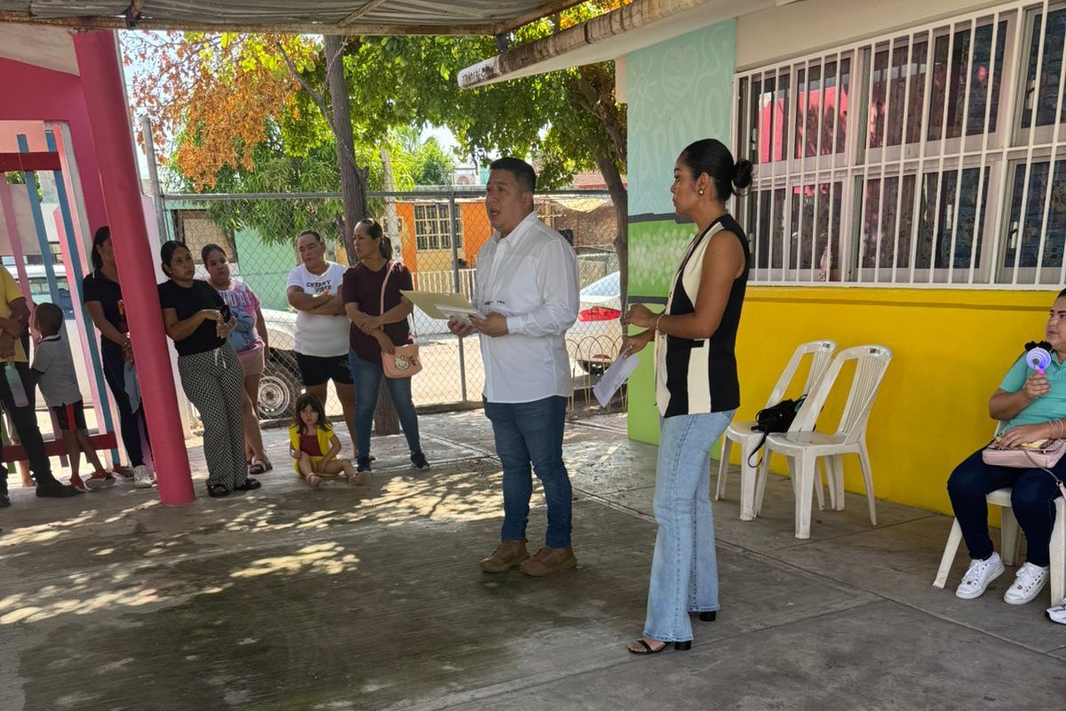 Jardín de Niños María del Refugio Aguilar Vega, ubicado en el fraccionamiento Santa Fe