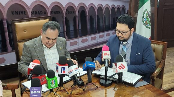 UAS y Codesin firman convenio como parte de la estrategia Sinaloa 10+, que busca impulsar la competitividad del estado