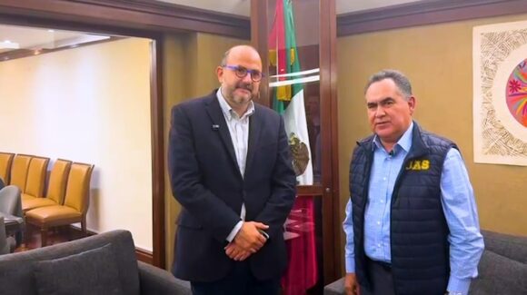 Madueña Molina se reúne con el subsecretario de Educación Superior para avanzar en reingeniería de la UAS