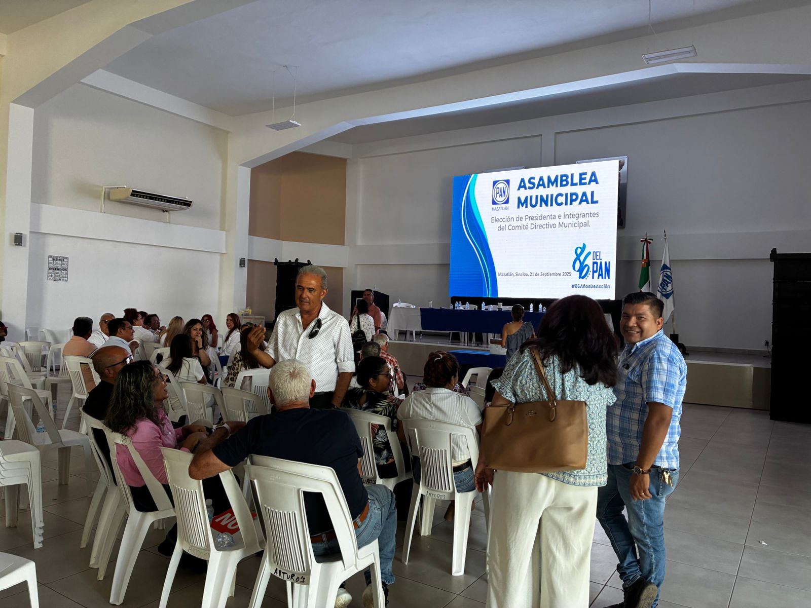 Jornada de elección interna en el PAN, en Mazatlán, Sinaloa