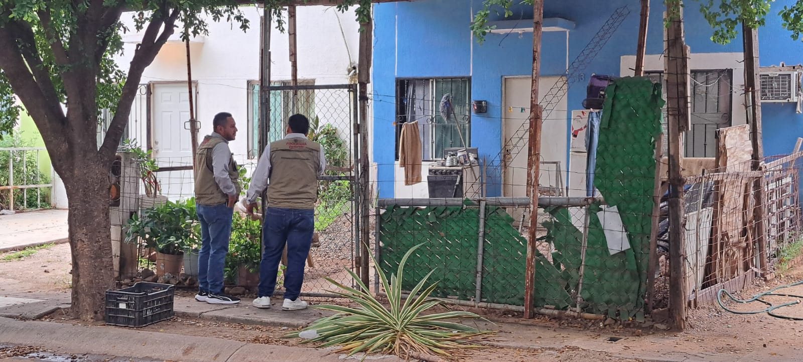 Jornada de fumigación contra garrapatas en San Fermín, Culiacán