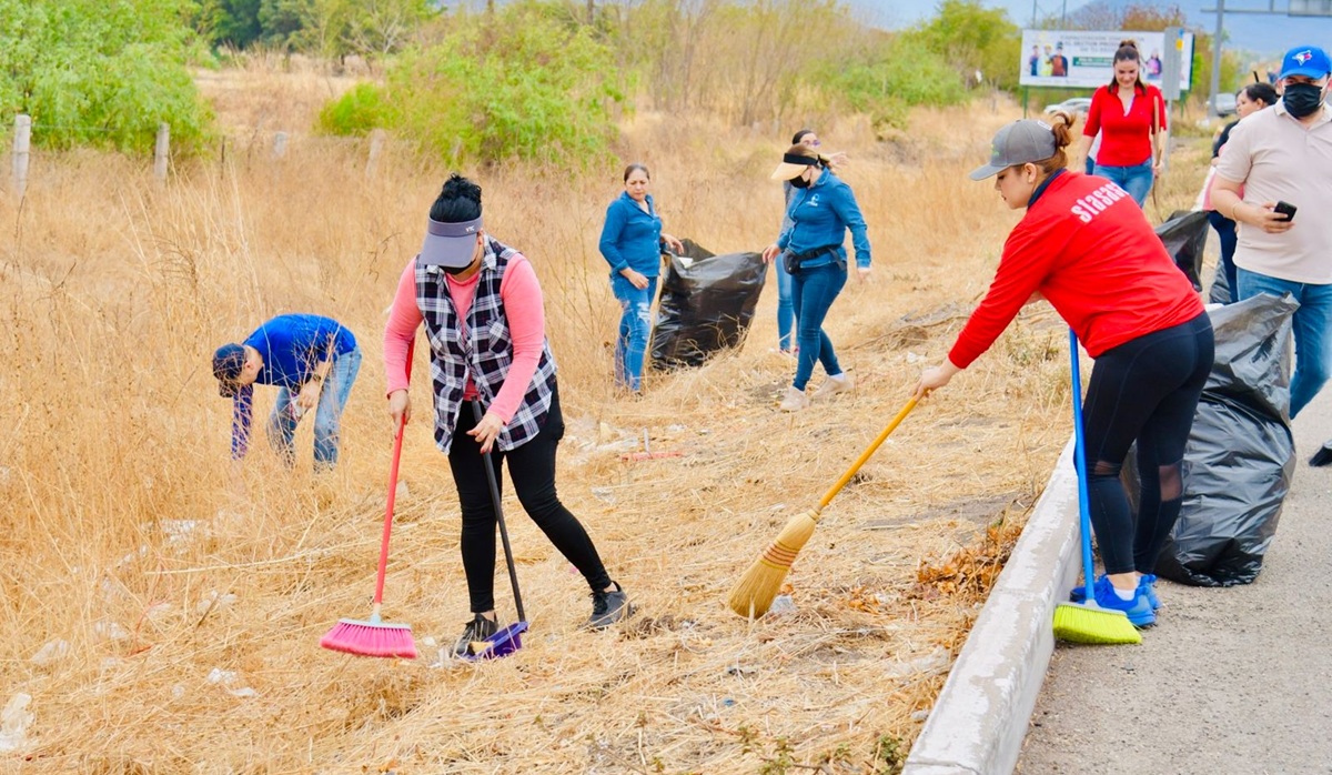 Jornada de Limpieza en Guamúchil, Sinaloa