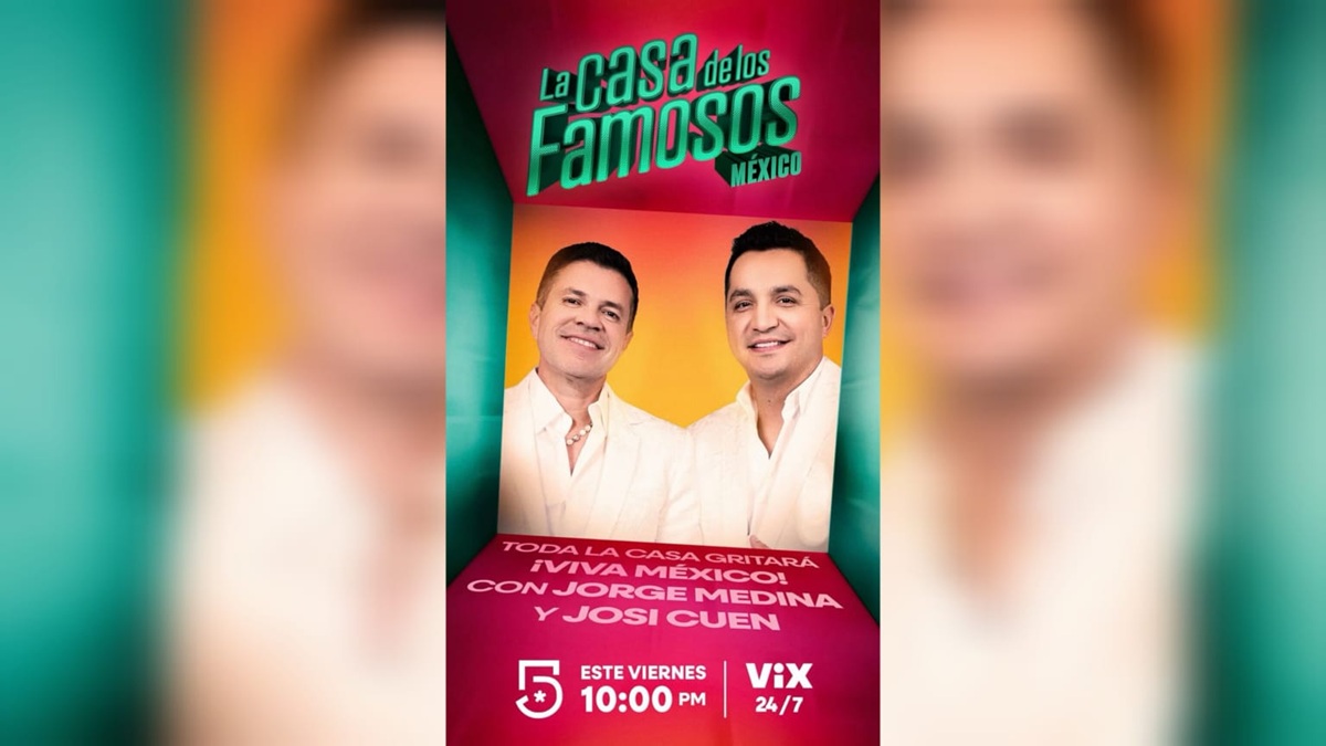 Josi Cuen y Jorge Medina en La Casa de los Famosos México