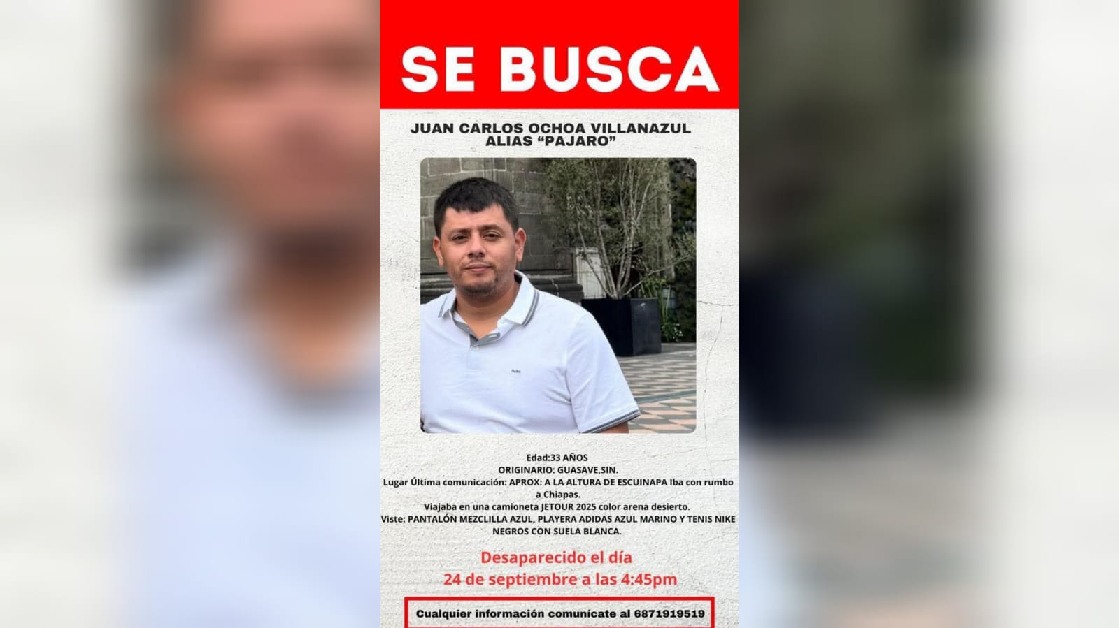 joven desaparecido en guasave sinaloa