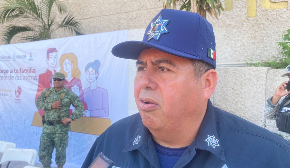Juan de Dios López Rubio, secretario de Seguridad en Guasave
