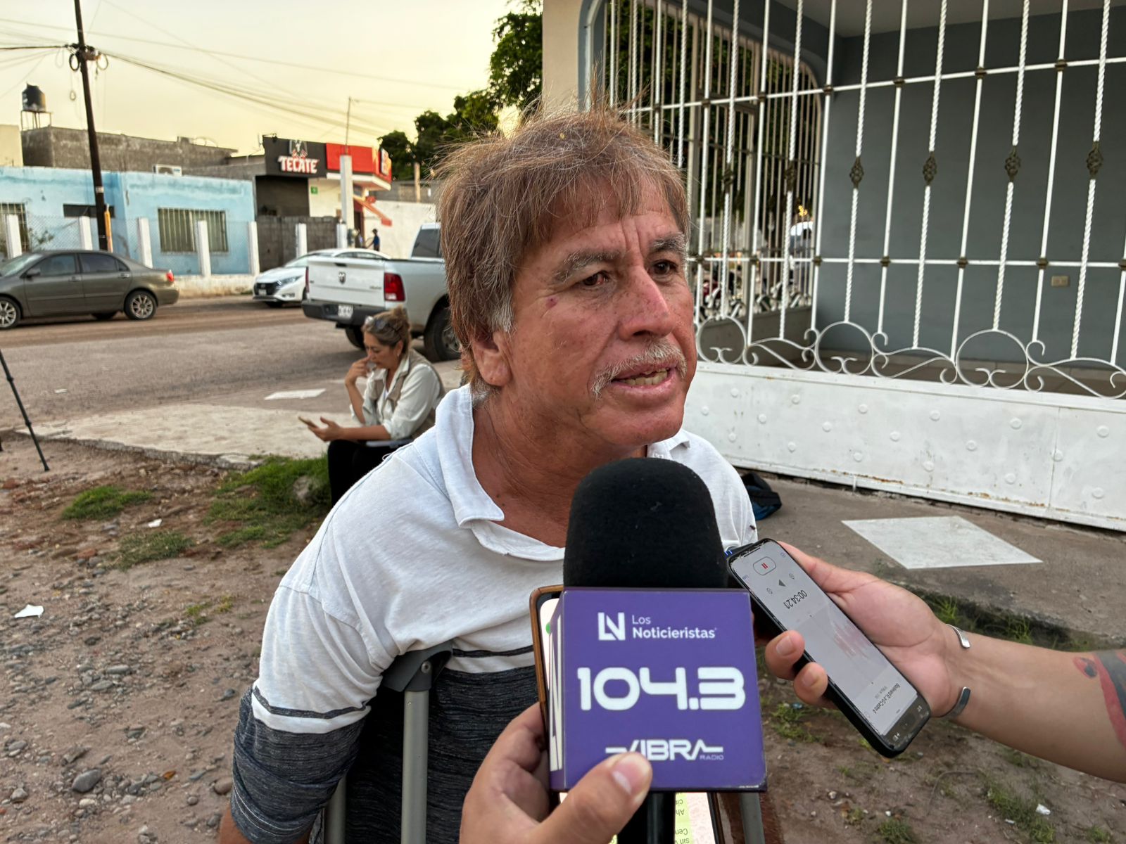 Juan Miguel, beneficiario de apoyos por lluvias en Los Mochis