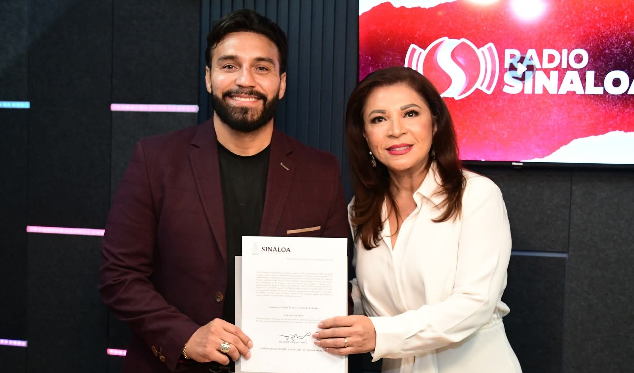 nombramiento de Julio Cascajares a Radio Sinaloa