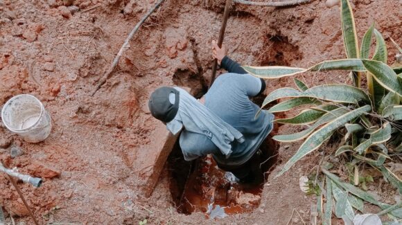 Repara Jumapam tubería clave que abastece a El Habal y poblados aledaños en Mazatlán