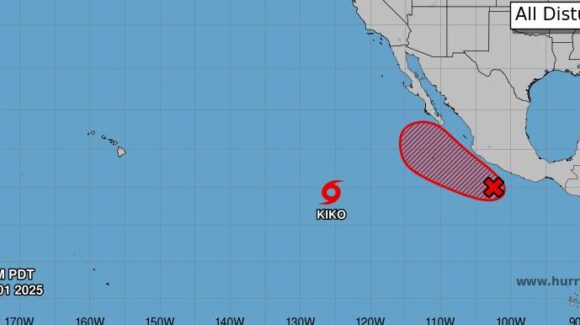 ¡Casi es un hecho! La tormenta tropical Lorena ya se forma en el Pacífico frente a Guerrero