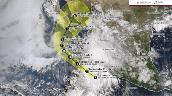 ¡Surge Lorena! La nueva tormenta tropical pasará frente a Sinaloa en breve; sí será huracán