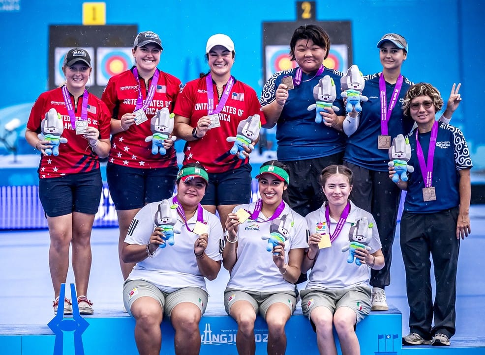las mexicanas hicieron historia en el mundial de tiro con arco
