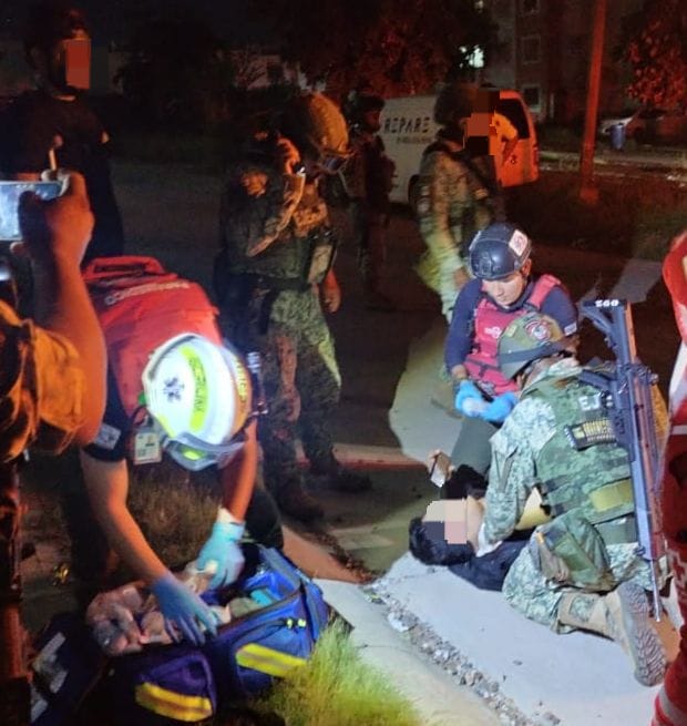 Lesionado de bala en Culiacán