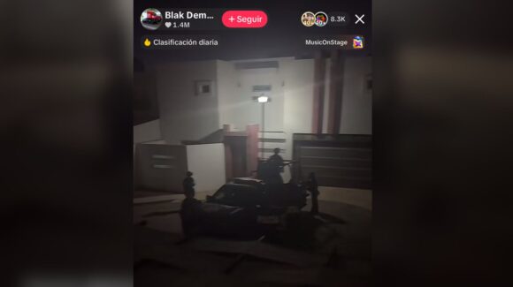 Confirma SSPE dos detenidos con armas en residencia viral de Santa Sofía, Culiacán por transmisión en TikTok