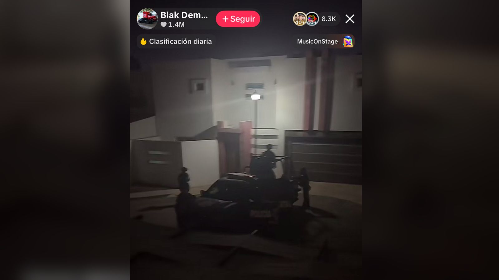 Fuerte operativo en privada de Bugambilias en Culiacán, Sinaloa; live en tiktok junta 9k