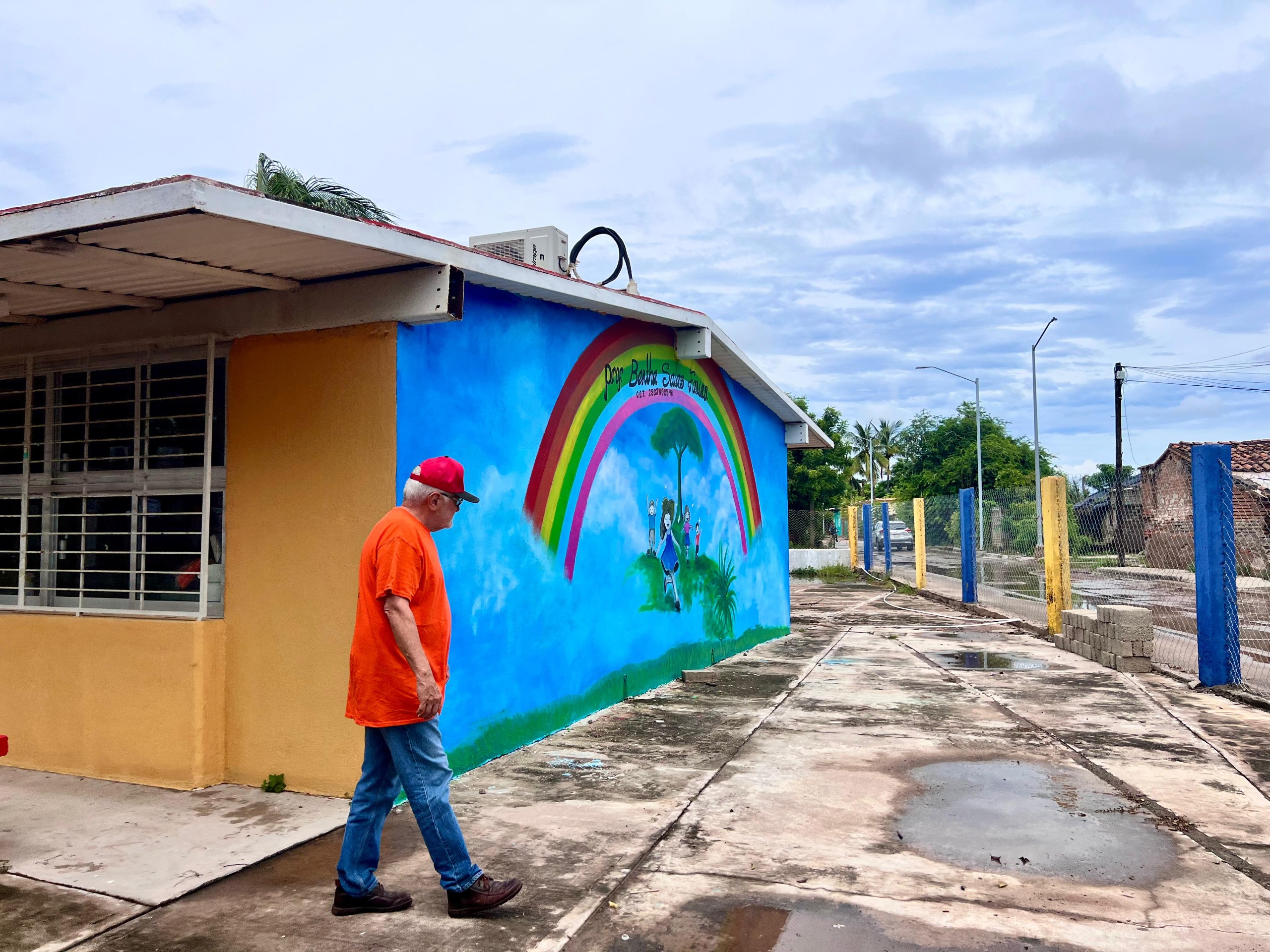 Escuela afectada tras lluvias en Escuinapa, Sinaloa