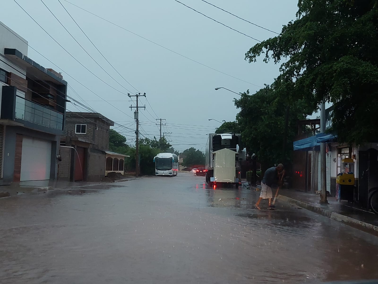 lluvias en guamuchil