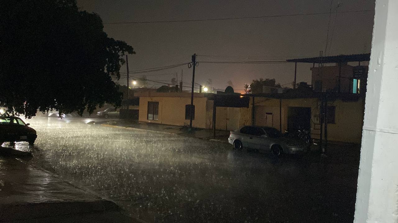 Lluvias en Guasave, Sinaloa