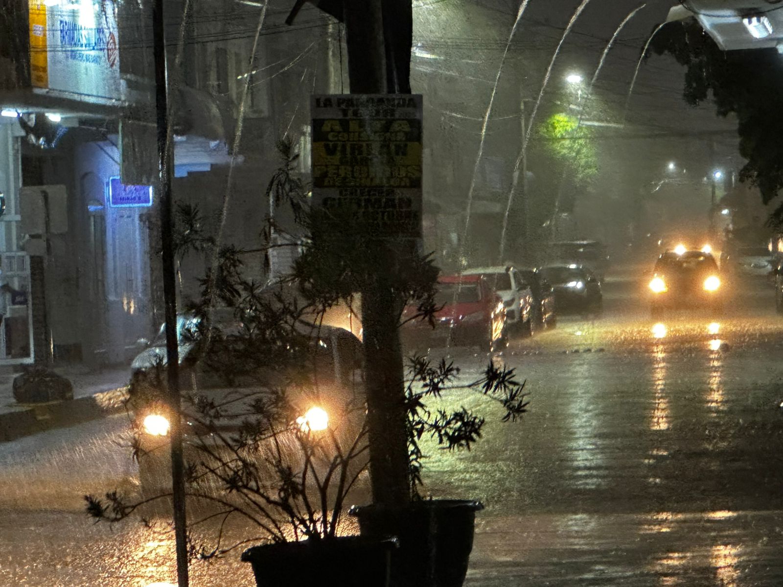 Lluvias en Villa Unión, en Mazatlán, Sinaloa
