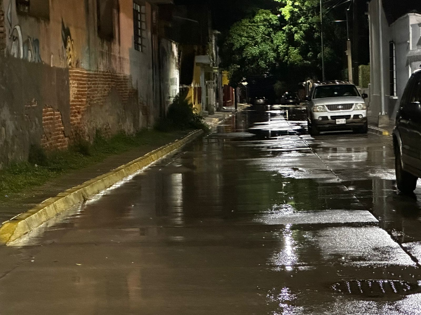Lluvias en Villa Unión, en Mazatlán, Sinaloa