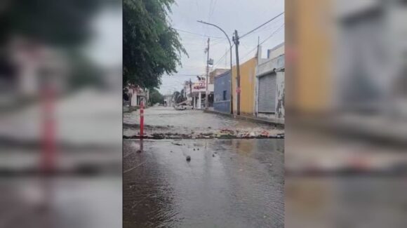 Fuertes lluvias se registran al norte de Sinaloa; en Culiacán se beneficia con precipitaciones