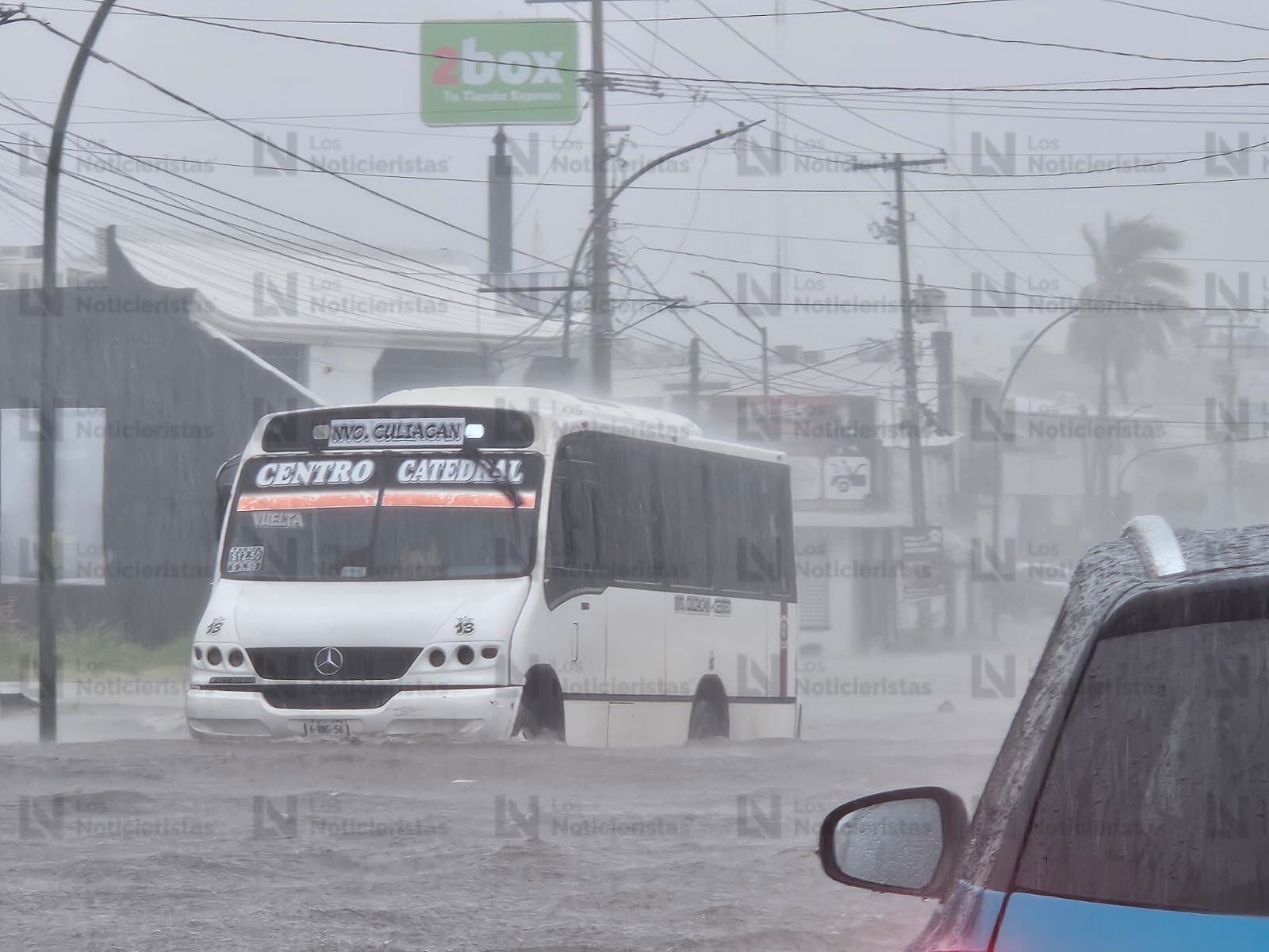 lluvias registradas en culiacan sinaloa camion