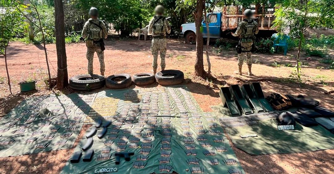 lo asegurado por el ejercito fue puesto a disposicion del juez