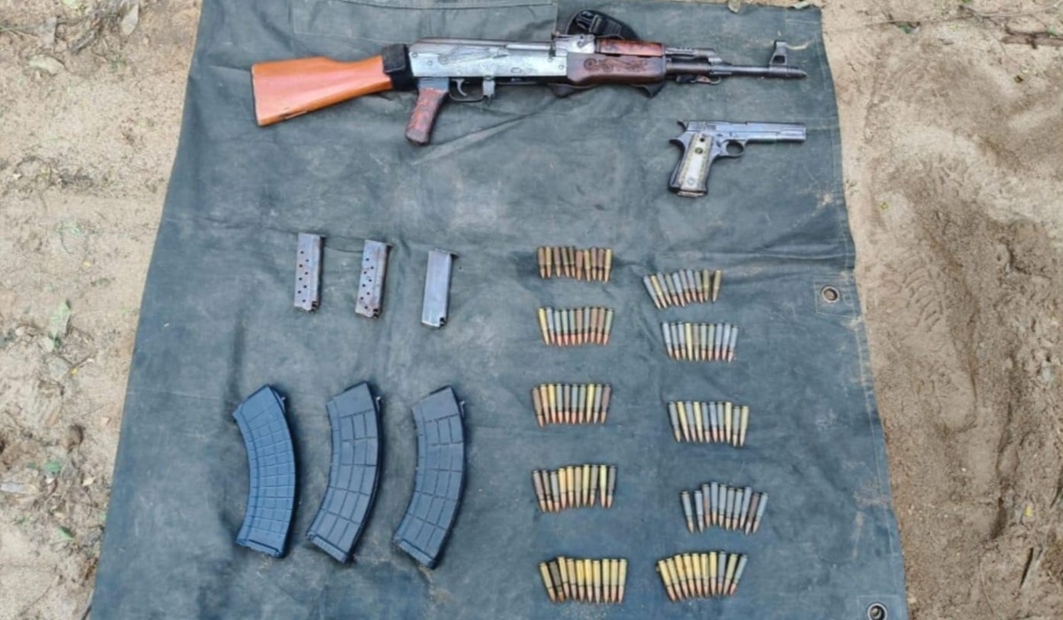 Localizan armas y municiones en El Pozo, en Imala, Culiacán