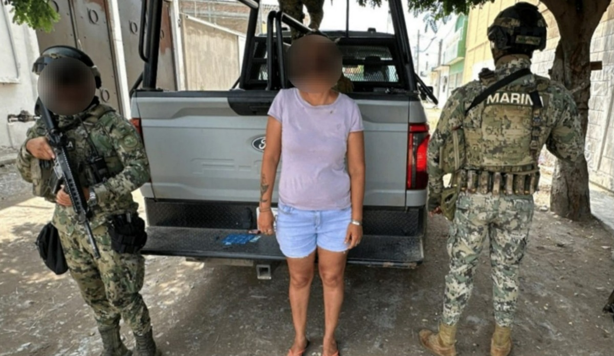Detenida con droga en Mazatlán