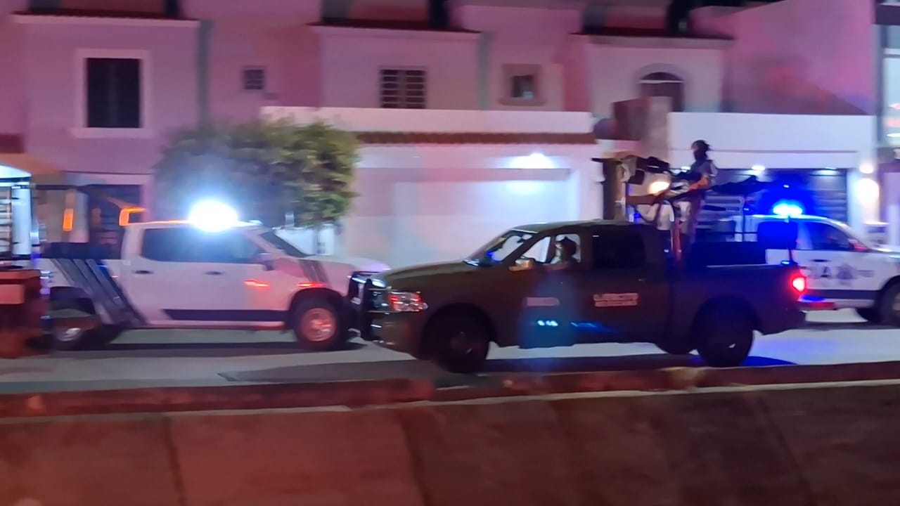 los elementos de la guardia nacional lograron someter a los pistoleros