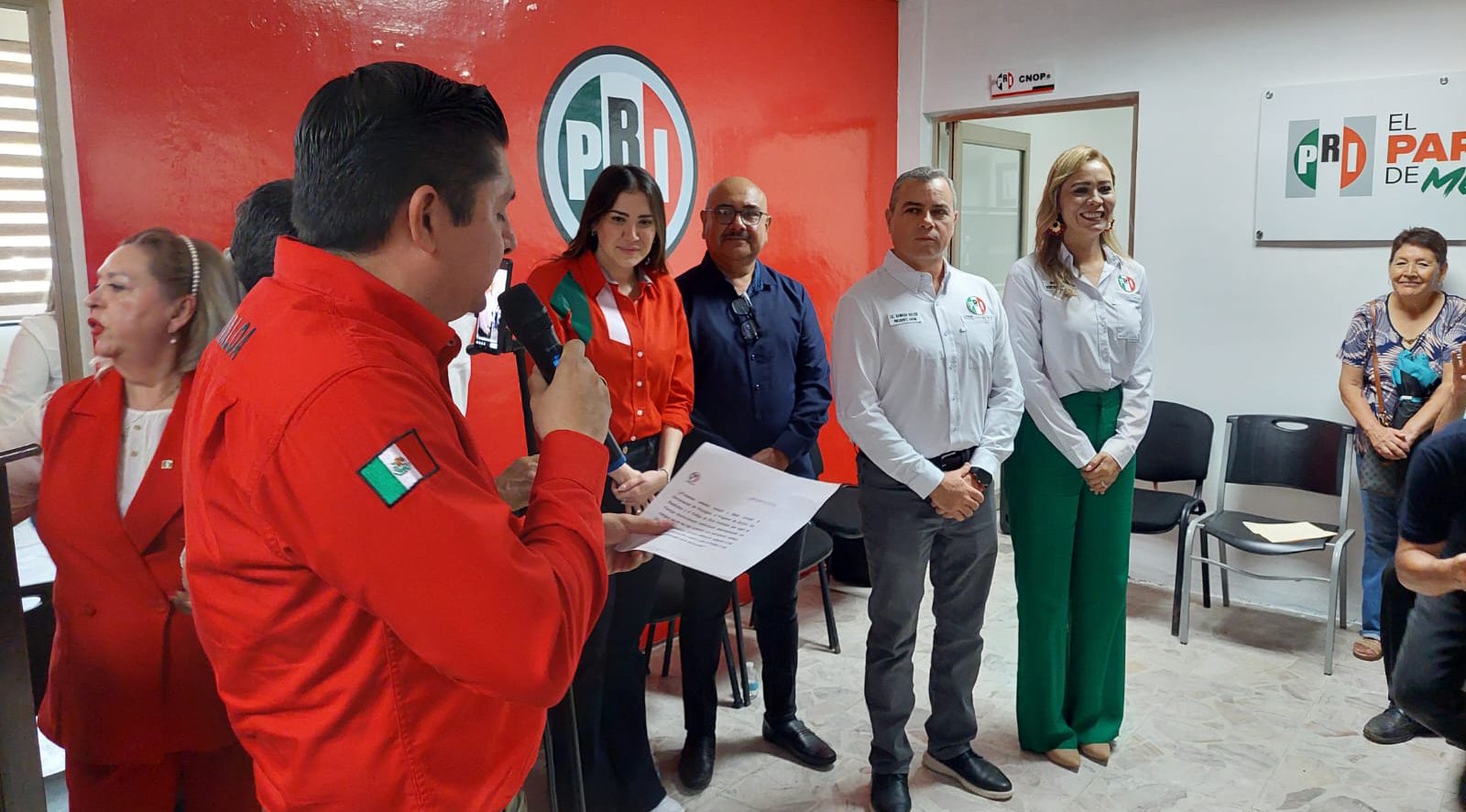 manrique nielsen castro nuevo presidente del pri en ahome sin