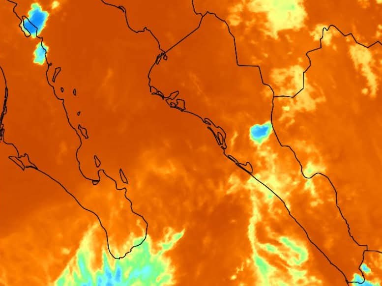 mapa calor Sinaloa