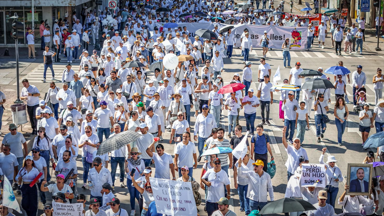 Marcha ¡Ya Basta! Queremos Paz