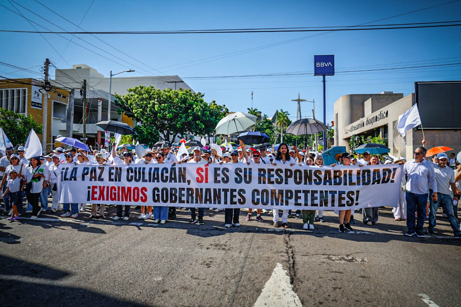 Marcha ¡Ya Basta! Queremos Paz
