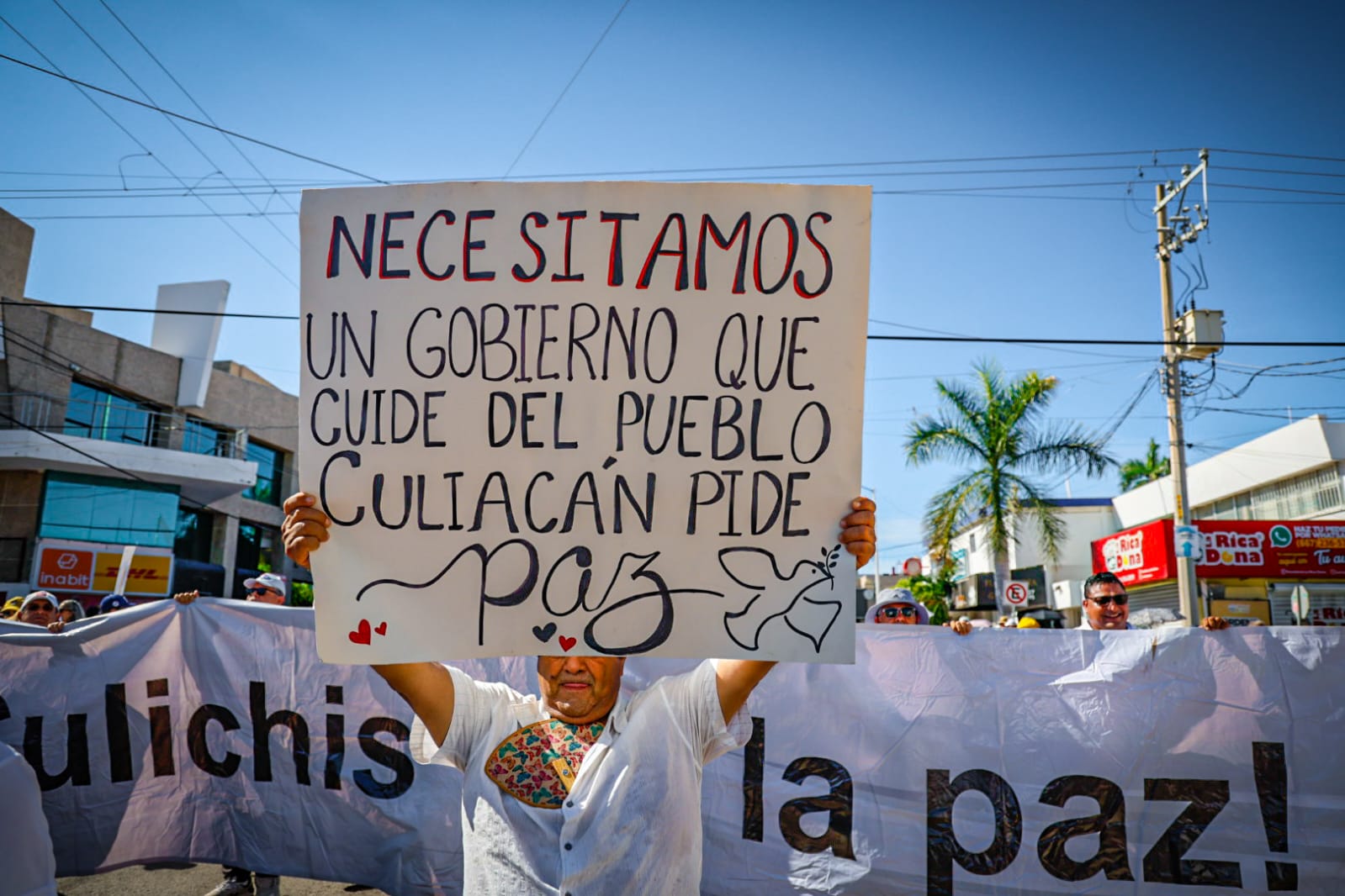 Marcha ¡Ya Basta! Queremos Paz