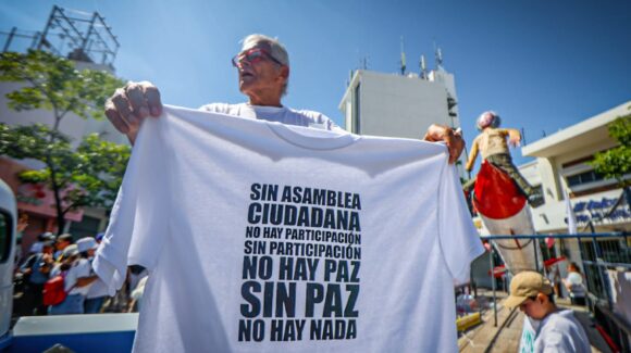“Destrozaron una familia”; en marcha por la paz recuerdan el caso de Gael y Alexander, menores asesinados en Culiacán
