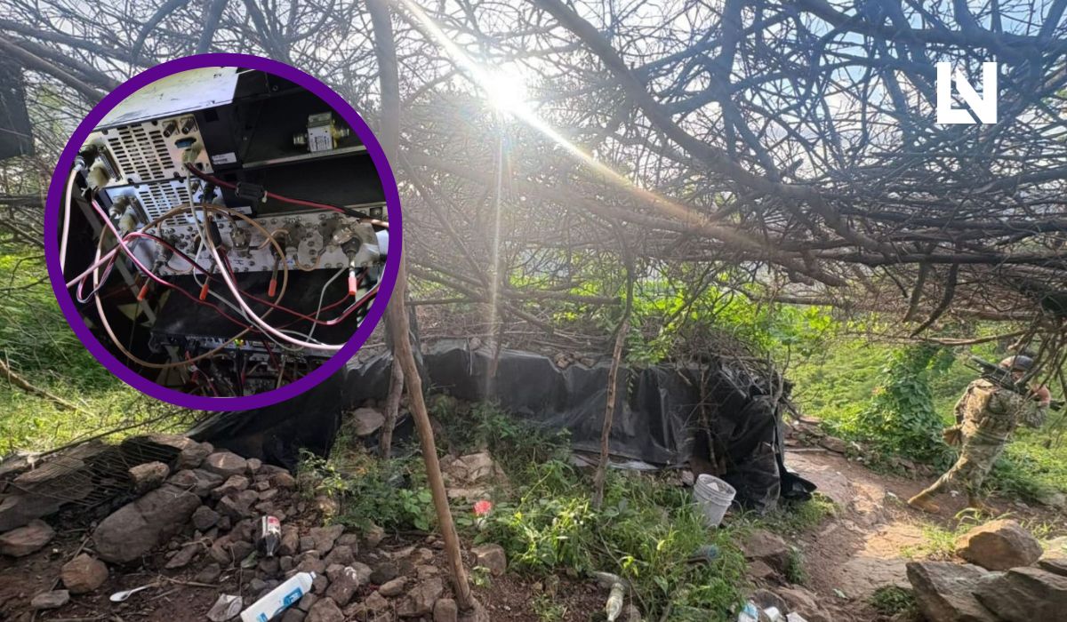 Campamento de sicarios en Culiacán, Sinaloa