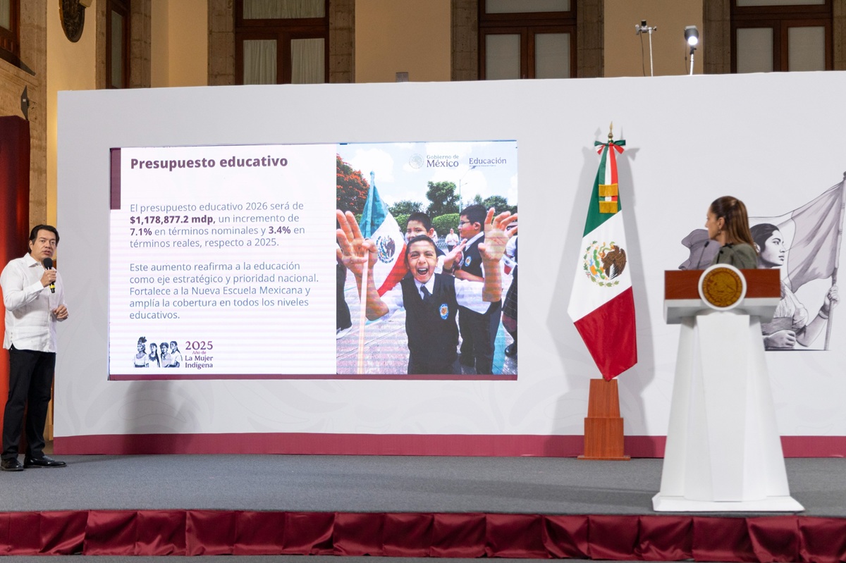 Mario Delgado y Claudia Sheinbaum