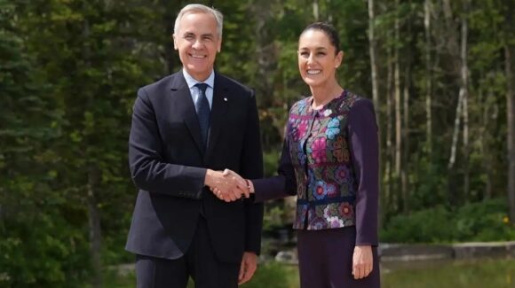 Prepara Sheinbaum encuentro con el primer ministro de Canadá, Mark Carney ¿Qué abordarán?