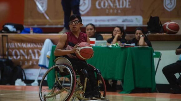 Máximo Zavala es convocado a la preselección mexicana de baloncesto sobre silla de ruedas