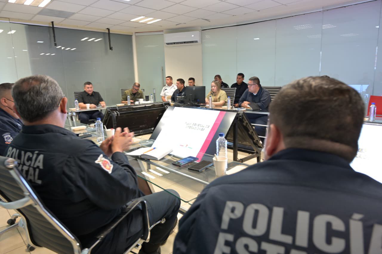 Secretaría de Seguridad Pública del Estado alista el operativo de seguridad para el Día del Grito de Independencia 2025 en Sinaloa