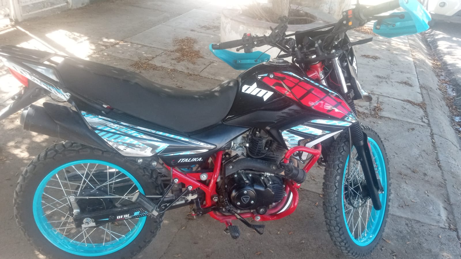 Moto robada en Mazatlán, Sinaloa