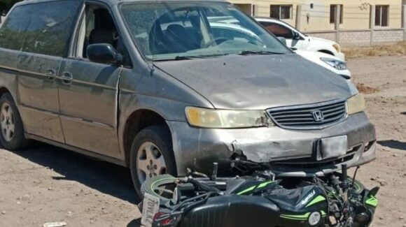 Juan Manuel fue atropellado cuando circulaba en una moto en Corerepe, Guasave, Sinaloa