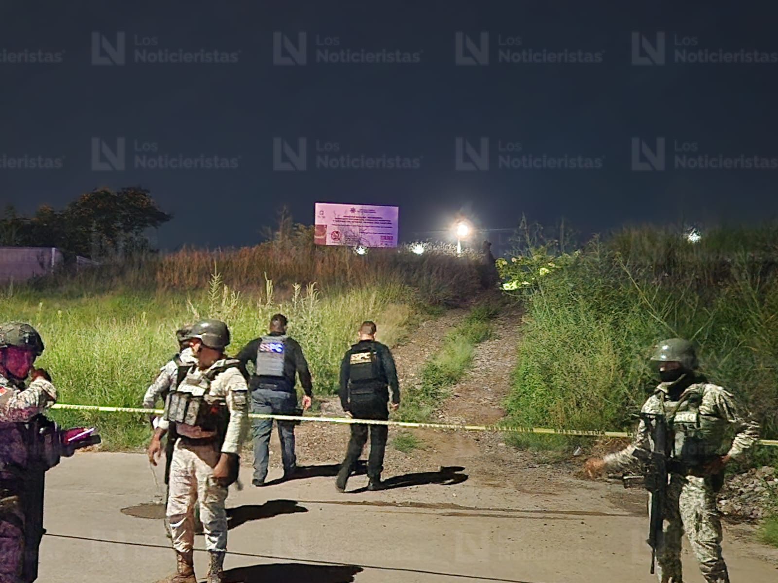 Militares localizan a una mujer ejecutada en el sector San Isidro, en Culiacán, Sin.