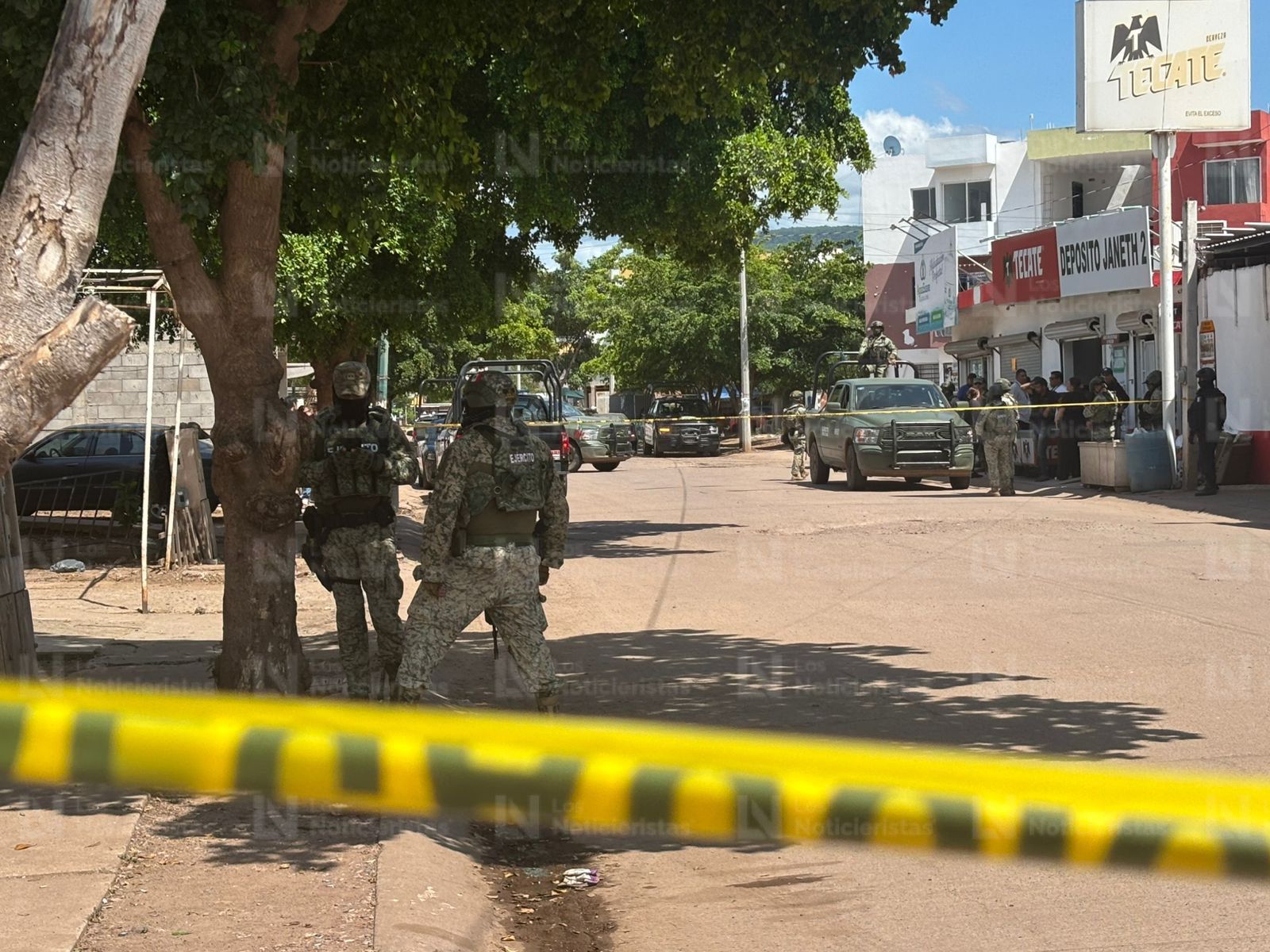 Domicilio donde hallaron a una mujer sin vida en Culiacán